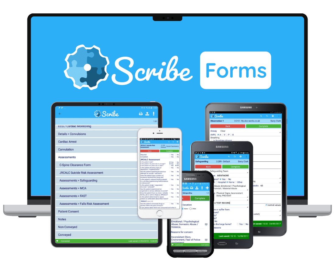 Scribe forms